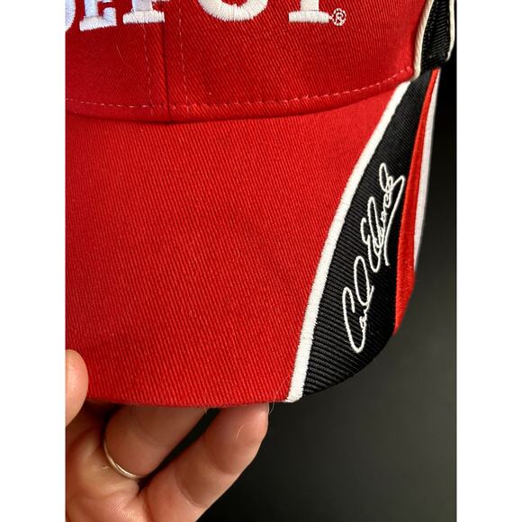Home Depot Racing Hat Carl Edwards #99 NASCAR Baseball Cap Adjustable Red Black - Picture 3 of 10
